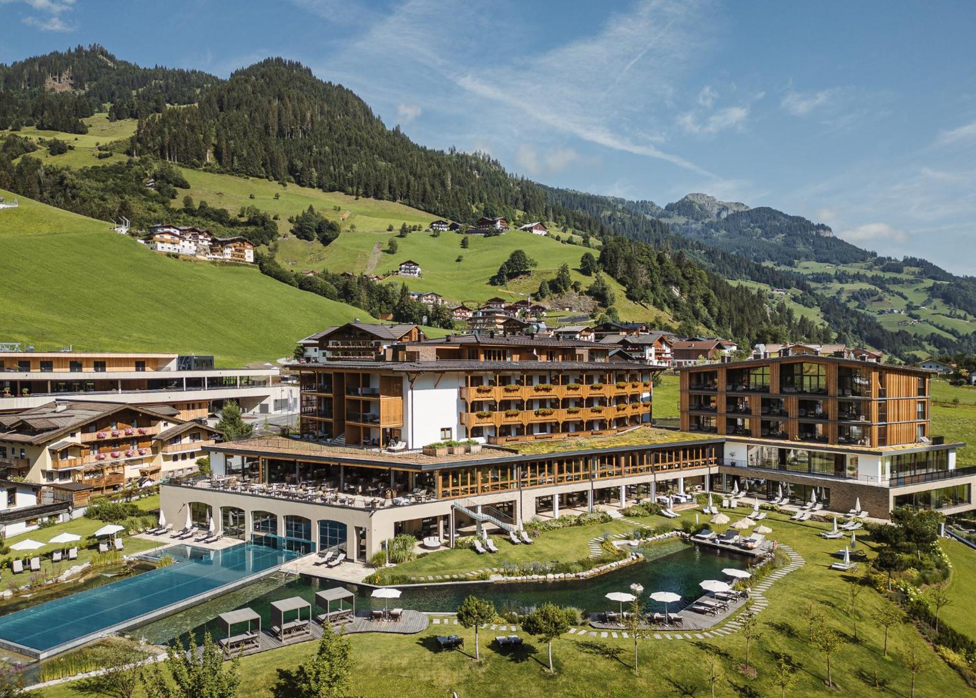 Hotel Nesslerhof Grossarl Buitenkant foto